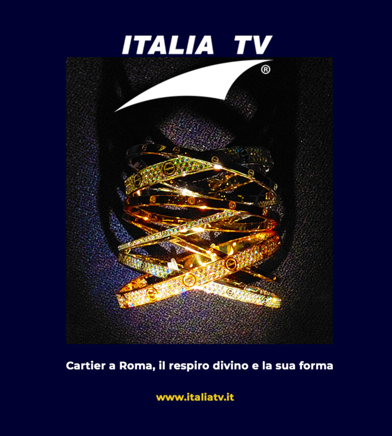 ITALIA TV. Cartier a Roma, il respiro divino e la sua forma
