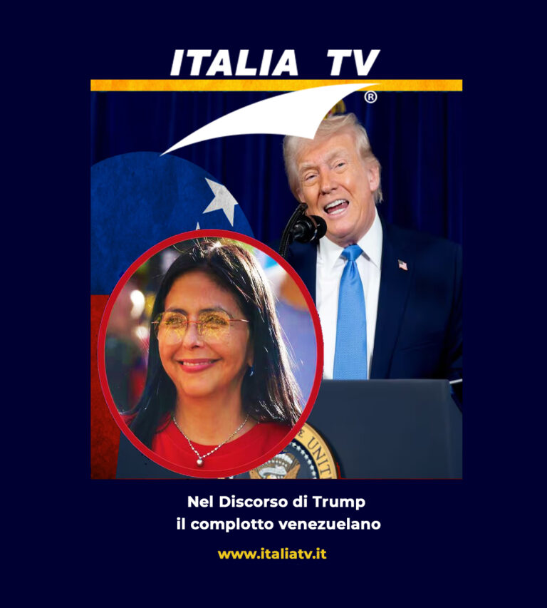 ITALIA TV. Nel Discorso di Trump il complotto venezuelano