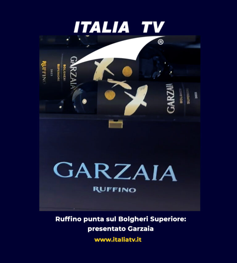 ITALIA TV. Ruffino presenta il suo Bolgheri Superiore, Garzaia