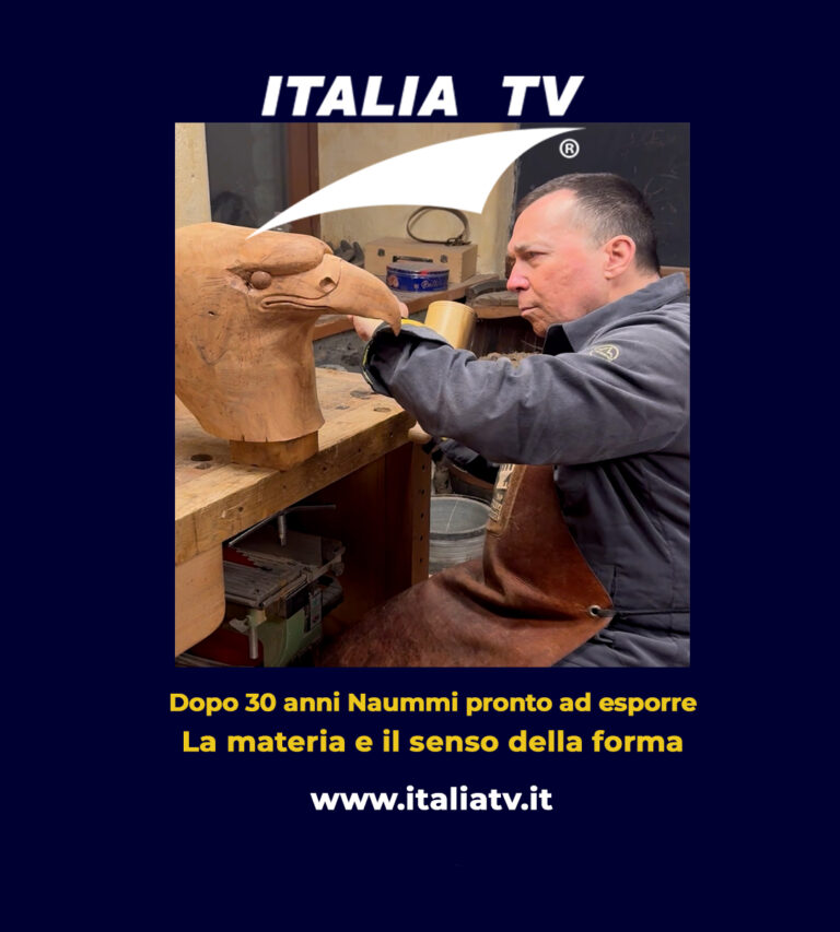 ITALIA TV. Norberto Naummi dopo 30 anni pronto ad esporre