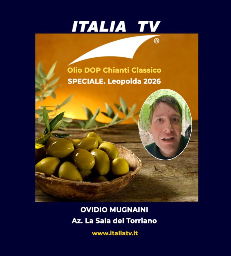 ITALIA TV. Olio DOP Chianti Classico 2026 – Ovidio Mugnaini