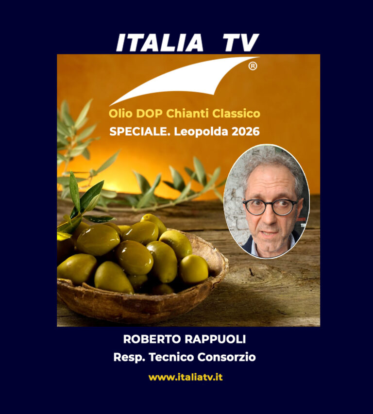 ITALIA TV. Olio DOP Chianti Classico 2026 – Roberto Rappuoli