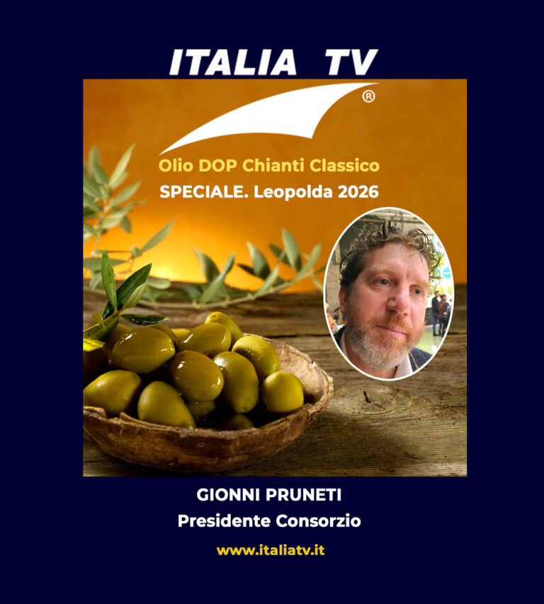 ITALIA TV. Olio DOP Chianti Classico 2026 – Gionni Pruneti