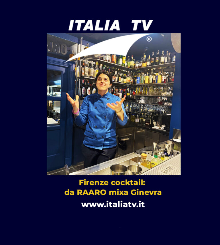ITALIA TV. Firenze, da Raaro la nuova drink list di Ginevra Gabbrielli