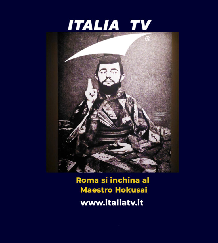 ITALIA TV. Hokusai, Roma si inchina al Maestro.