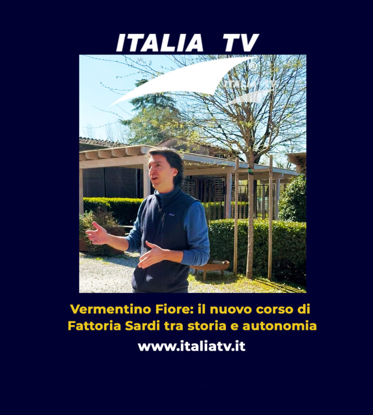 ITALIA TV. Vermentino Fiore, il nuovo corso di Fattoria Sardi tra storia e autonomia