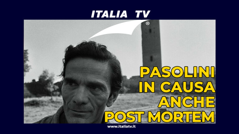 ITALIA TV. Anche post mortem Pasolini si trova coinvolto in una causa