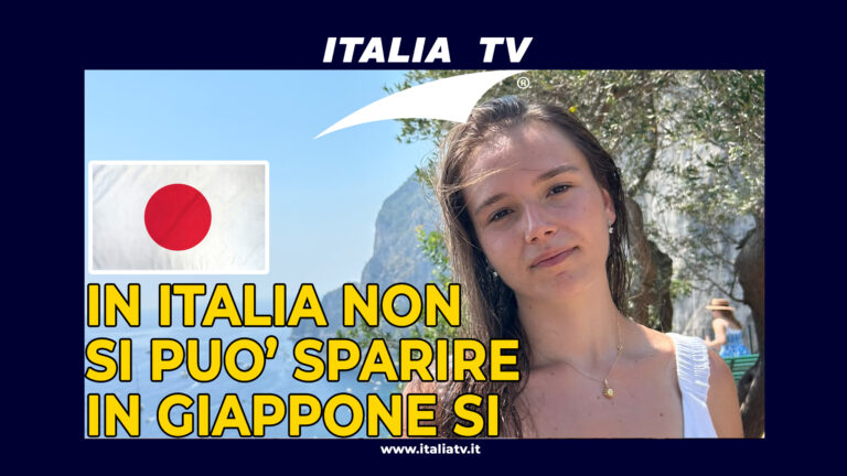 ITALIA TV. In Giappone si può sparire, in Italia no
