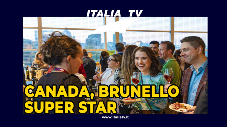 ITALIA TV. Brunello super star in Canada. Ora i produttori a New York